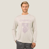 Chubbsco ギザギザテンプルTシャツ トライブレンドTシャツ (正面全体)