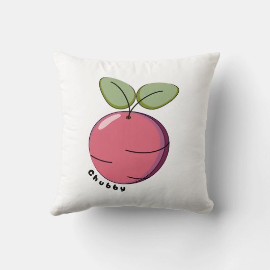 Chubby Beet クッション (裏面)