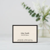 Chubby Black OB/GYN縁どビジネス・カード 名刺 (スタンド正面)