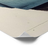 Chubby Cat In Cozy Sweater, Funny Kitty Decor, Fun ポスター (角)