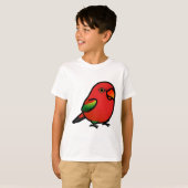 Chubby Chattering Lory Lorikeet Tシャツ (正面フル)
