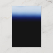 Chubby Dark Blue Black Managerの名刺 名刺 (裏面)