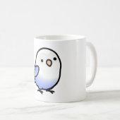 Chubby Fischer's Blue Lovebird コーヒーマグカップ (正面右)