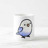 Chubby Fischer's Blue Lovebird コーヒーマグカップ (中央)