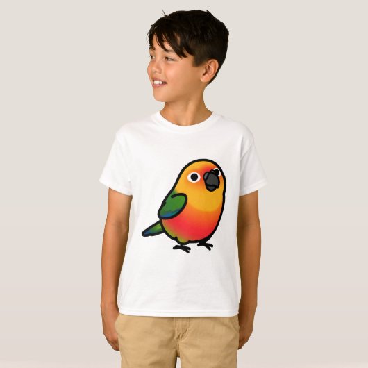 Chubby Jenday Conure Tシャツ (正面フル)