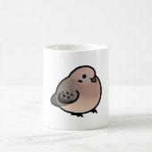 Chubby Mourning Dove コーヒーマグカップ (中央)