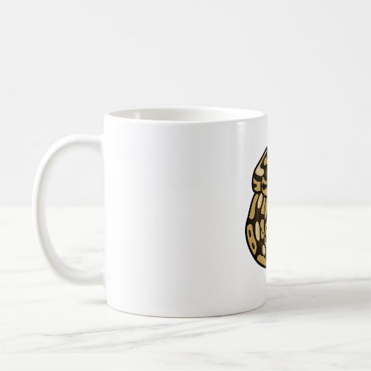 Chubby Snek, Snake, Boa コーヒーマグカップ (左)