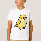 Chubby Yellow Quaker Parrot Tシャツ (正面)