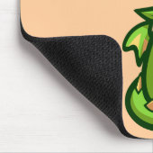 Chubsのドラゴンのマウスパッド マウスパッド (コーナー)