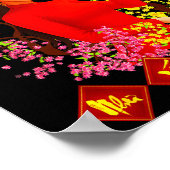 Chuc Mung Nam Moi Tet Binh Ngo 2026 Vietnamese Gir ポスター (角)