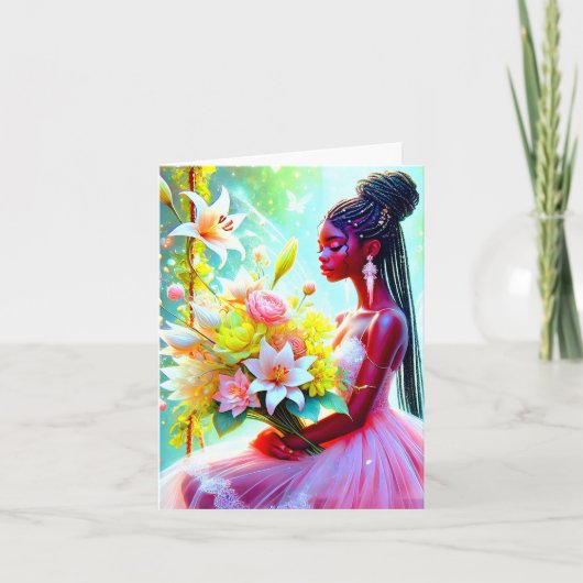 Chuchotements Raffinés, carte pour tous サンキューカード (正面)