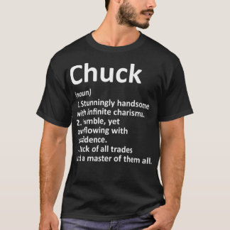 CHUCK定義名パーソナライズされた誕生日 Tシャツ