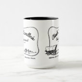 Chuck Cavallin's Restaurant, Midlothian, IL マグカップ (中央)