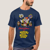 Chuck E Cheese and Munchs Make Believe Band 1989 f Tシャツ (正面)