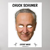 CHUCK SCHUMER Halloween Mask ポスター (正面)