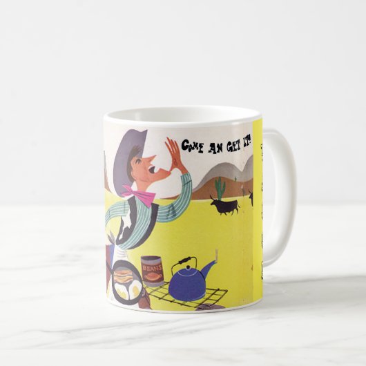 「Chuck Wagon」 コーヒーマグカップ (正面右)