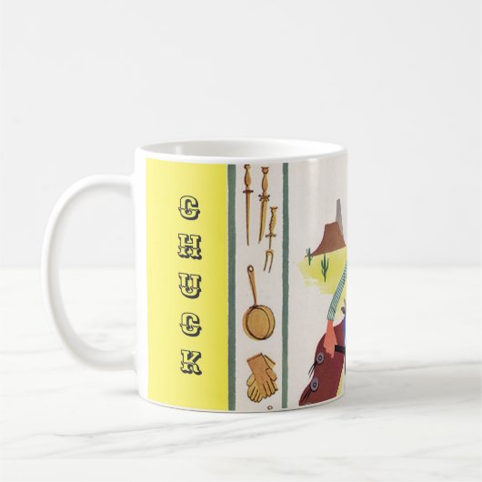 「Chuck Wagon」 コーヒーマグカップ (左)