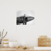 Chuck Yeager Bell X-1ポスター16"x20" ポスター (キッチン)