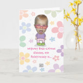 ChuckleBerryの卸売はwb008を梳きます カード (黄色い花)