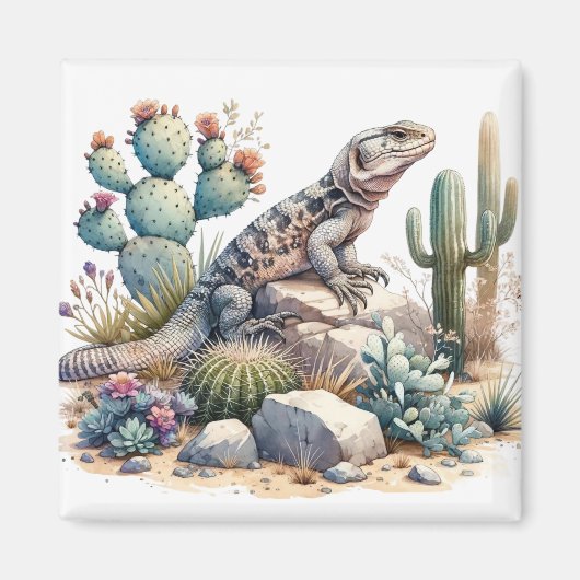  Chuckwalla Chillin マグネット (正面)