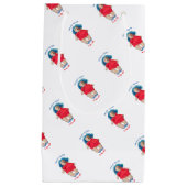 Chuckyドナルド・トランプの人形 スモールペーパーバッグ (正面)