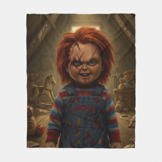 chucky フリースブランケット