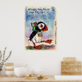 @Chuffty irkafirkaプリント ポスター (キッチン)