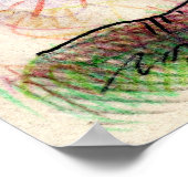 @Chuffty irkafirkaプリント ポスター (角)