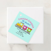 Chugga Choo Train Themed Cartoon Any Age Birthday  フェイバータグ (インサイチュ)