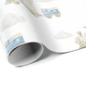 Chugga Chugga Train Birthday  ラッピングペーパー (ロールコーナー)