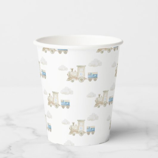 Chugga Chugga Train Birthday  紙コップ (正面)