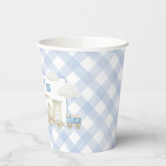 Chugga Chugga Train Birthday  紙コップ (左)