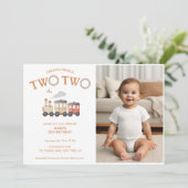 Chugga Two Train第2誕生日写真 招待状 (スタンド正面)