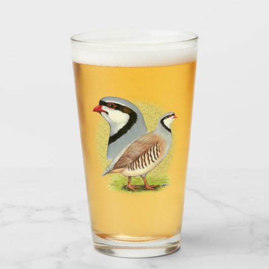 Chukar Partridge Combo タンブラーグラス (ドリンク正面)