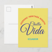Chulla Vida / エクアドル ポストカード (正面/裏面)