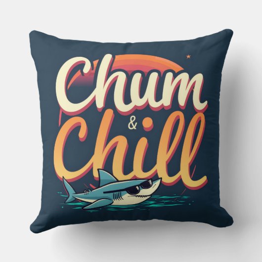 Chum and Chill クッション (裏面)