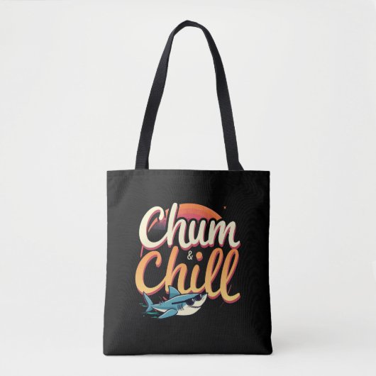 Chum and Chill トートバッグ (正面)