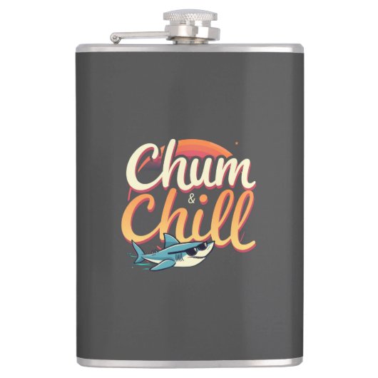 Chum and Chill フラスク (正面)