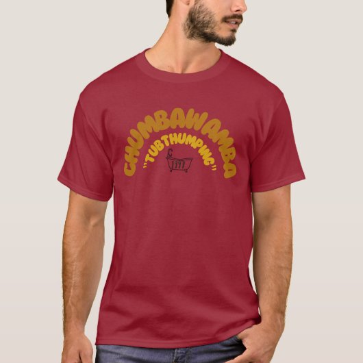 Chumbawamba "Tubumping"- 90sアナルコ・パンク賛歌 Tシャツ (正面)