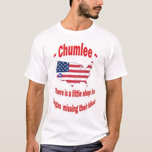 Chumleeベガス店、ラスベガスの印 Tシャツ (正面)