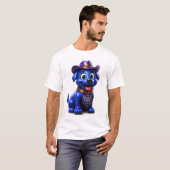 chums blueberry cola dog T-shirt/arcania Tシャツ (正面フル)