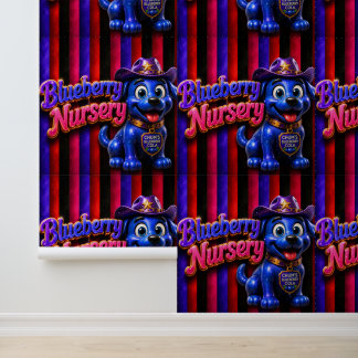 chums blueberry Nursery/blueberry dog wallpaper 壁紙