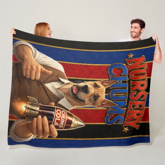 Chums cola large fleece blanket/children nursery フリースブランケット (インサイチュ)
