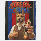 Chums cola large fleece blanket/children nursery フリースブランケット (正面)
