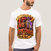 chums cola unicorn T-shirt/unicorn T-shirt Tシャツ (正面)