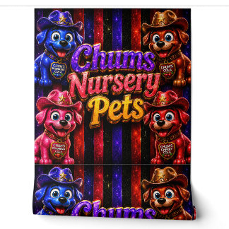chums nursery pets wallpaper/chums nursery 壁紙