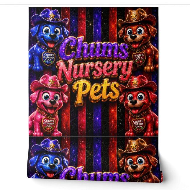 chums nursery pets wallpaper/chums nursery 壁紙 (ほどく)