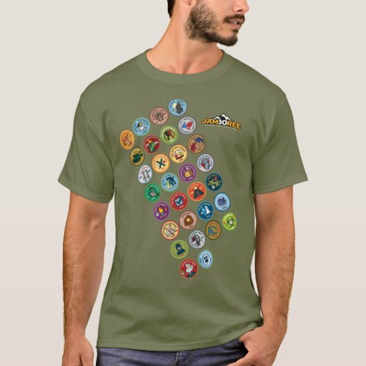 Chung Scout Merit Badge Sash Tシャツ (正面)