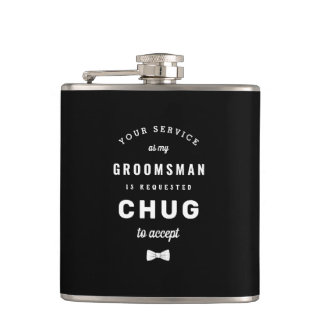 Chung to Accept Groomsman フラスク