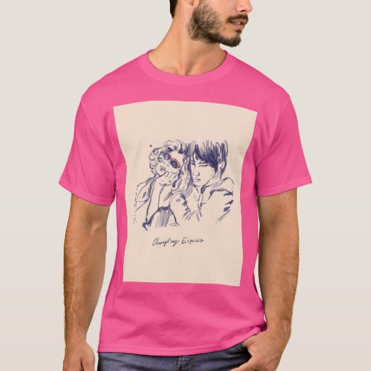 Chungking 表現 – 映画ファンアート tシャツ (正面)
